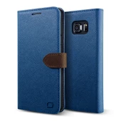 Lific Galaxy Note 5 ile Uyumlu Saffiano Diary Kılıf Baby Pink - 4