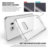 Ringke Fusion Galaxy S6 Edge Plus ile Uyumlu Kılıf Smoke Black - 4