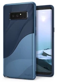 Ringke Wave Galaxy Note 8 ile Uyumlu KIlıf Coastal Blue - 1