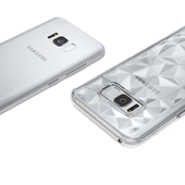 Ringke Air Prism 3D Elmas Yansıması Galaxy S8 ile Uyumlu Kılıf Clear thumbnail 2