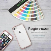 Ringke Frame İphone 7 Plus ile Uyumlu Çerçeveli Bumper Kılıf Sf Black - 2