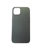 iPhone 13 Pro Max ile Uyumlu Cappy Silikon Kılıf Siyah - 1