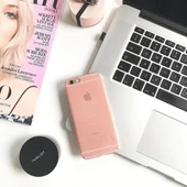 Ringke Slim Frost iPhone 7/8 ile Uyumlu KIlıf Pink İnce Buzlu Transparan - 4