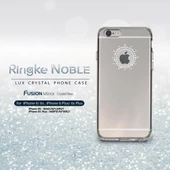 Ringke Noble Mirror iPhone 6s/ 6 ile Uyumlu Taşlı ve Aynalı Kılıf Royal Gold - 2