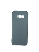 Galaxy S8 Plus ile Uyumlu Cappy Silikon Kılıf Lacivert - 1