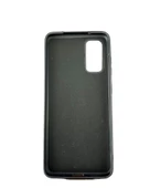 Galaxy S20 ile Uyumlu Cappy Silikon Kılıf Siyah thumbnail 2