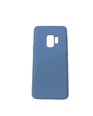 Galaxy S9 ile Uyumlu Cappy Silikon Kılıf Lacivert - 1
