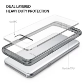 Ringke Fusion Galaxy S8 Plus ile Uyumlu Kılıf Smoke Black - 3