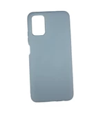 Galaxy A03s ile Uyumlu Cappy Silikon Kılıf Lacivert thumbnail 1