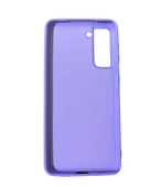 Galaxy S21 ile Uyumlu Cappy Silikon Kılıf Lila - 2