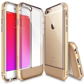 Ringke Fusion Frame iPhone 6s/ 6 ile Uyumlu Çerçeveli Bumper Kılıf Royal Gold - 1