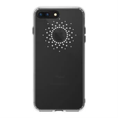 Ringke Noble Fusion İphone 7 Plus ile Uyumlu Taşlı Kılıf Extra Darbe Emici Sun Clear - 1