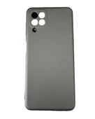 Galaxy A22 ile Uyumlu Cappy Silikon Kılıf Siyah thumbnail 1