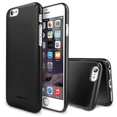 Ringke Slim iPhone 6s Plus/ 6 Plus ile Uyumlu KIlıf SF Black - 1