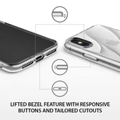 Ringke Flow iPhone X ile Uyumlu KIlıf Crystal Clear thumbnail 2