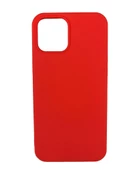 iPhone 12 Pro Max ile Uyumlu Cappy Silikon Kılıf Kırmızı - 1