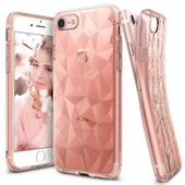 Ringke Air Prism 3D Elmas Yansıması iPhone 7 ile Uyumlu KIlıf Rose Gold - 1