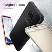 Ringke Fusion Galaxy S8 ile Uyumlu Kılıf Smoke Black thumbnail 2