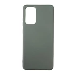Galaxy A72 ile Uyumlu Cappy Silikon Kılıf Yeşil thumbnail 1