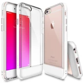 Ringke Frame iPhone 6s/ 6 ile Uyumlu Çerçeveli Bumper Kılıf Pearl White - 1