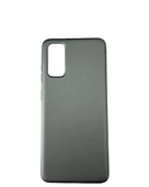 Galaxy S20 ile Uyumlu Cappy Silikon Kılıf Siyah thumbnail 1