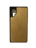 Galaxy Note 10 Plus ile Uyumlu Premium Kapaklı Kılıf Gold - 2
