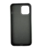 iPhone 12 Pro Max ile Uyumlu Cappy Silikon Kılıf Siyah - 2