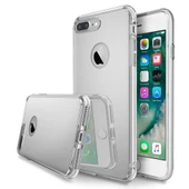 Ringke Mirror Fusion İphone 7 Plus ile Uyumlu Aynalı Kılıf Silver - 1