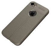 Zore iPhone 7 ile Uyumlu Kılıf Niss Silikon Gri - 2
