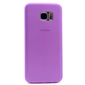 Galaxy S7 Edge ile Uyumlu Slim Cover Mor - 1