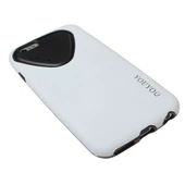 iPhone 6 ile Uyumlu Kılıf Silikonlu Ultra Koruma Beyaz - 3