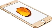 Zore iPhone 7 ile Uyumlu Ays Sert Kılıf Gold - 2