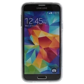 Galaxy S5 G900 ile Uyumlu S Desenli Silikon Kılıf Beyaz - 2