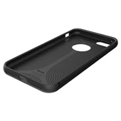 Baseus Hermit Bracked Case iPhone 7 Plus ile Uyumlu Silikon Kılıf Siyah - 4