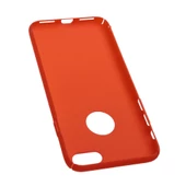 iPhone 7 ile Uyumlu Rubber Kılıf Turuncu thumbnail 2