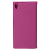 Xperia Z3 ile Uyumlu Magnum Serisi Yan Model Kapaklı Kılıf Pembe - 2