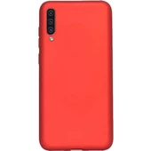 Zore Galaxy A50 ile Uyumlu Premier Silikon Kılıf Kırmızı - 1