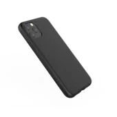 iPhone 11 Pro ile Uyumlu X-Doria Dash Air Serisi Gerçek Deri Kılıf Siyah - 4