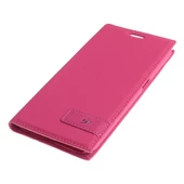 Galaxy S6 ile Uyumlu Kılıf Kapaklı Safir Serisi Pembe - 1