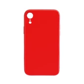 iPhone XR ile Uyumlu Mint Silikon Kılıf Kırmızı - 1