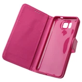 Galaxy Alpha G850 ile Uyumlu Kılıf Yan Model Pembe thumbnail 1