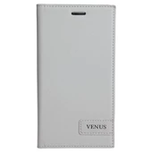 Venus 5V ile Uyumlu Kılıf Yan Model Safir Serisi Beyaz thumbnail 1