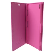 Xperia Z3 ile Uyumlu Magnum Serisi Yan Model Kapaklı Kılıf Pembe - 3