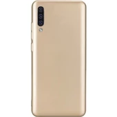 Zore Galaxy A50 ile Uyumlu Premier Silikon Kılıf Gold - 1