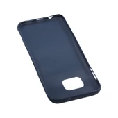 Galaxy S7 ile Uyumlu Kılıf Desenli Silikon Lacivert - 2