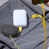 Baseus Lets Go Lightning iPhone 12-11, 11 Pro, SE 2020, XR, XS, 8-7 ile Uyumlu USB Kablo 1metre CALRN-GY - 3