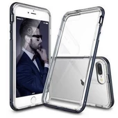 Ringke Frame İphone 7 Plus ile Uyumlu Çerçeveli Bumper Kılıf Metal Slate - 1
