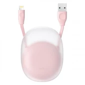 Baseus Lets Go Lightning iPhone 12-11, 11 Pro, SE 2020, XR, XS, 8-7 ile Uyumlu USB Kablo 1metre CALRN-24 - 1