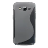 Galaxy Grand 2 G7100 ile Uyumlu S Desenli Silikon Kılıf Beyaz - 1