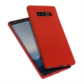 Galaxy Note 8 ile Uyumlu Slim Cover Kırmızı - 1